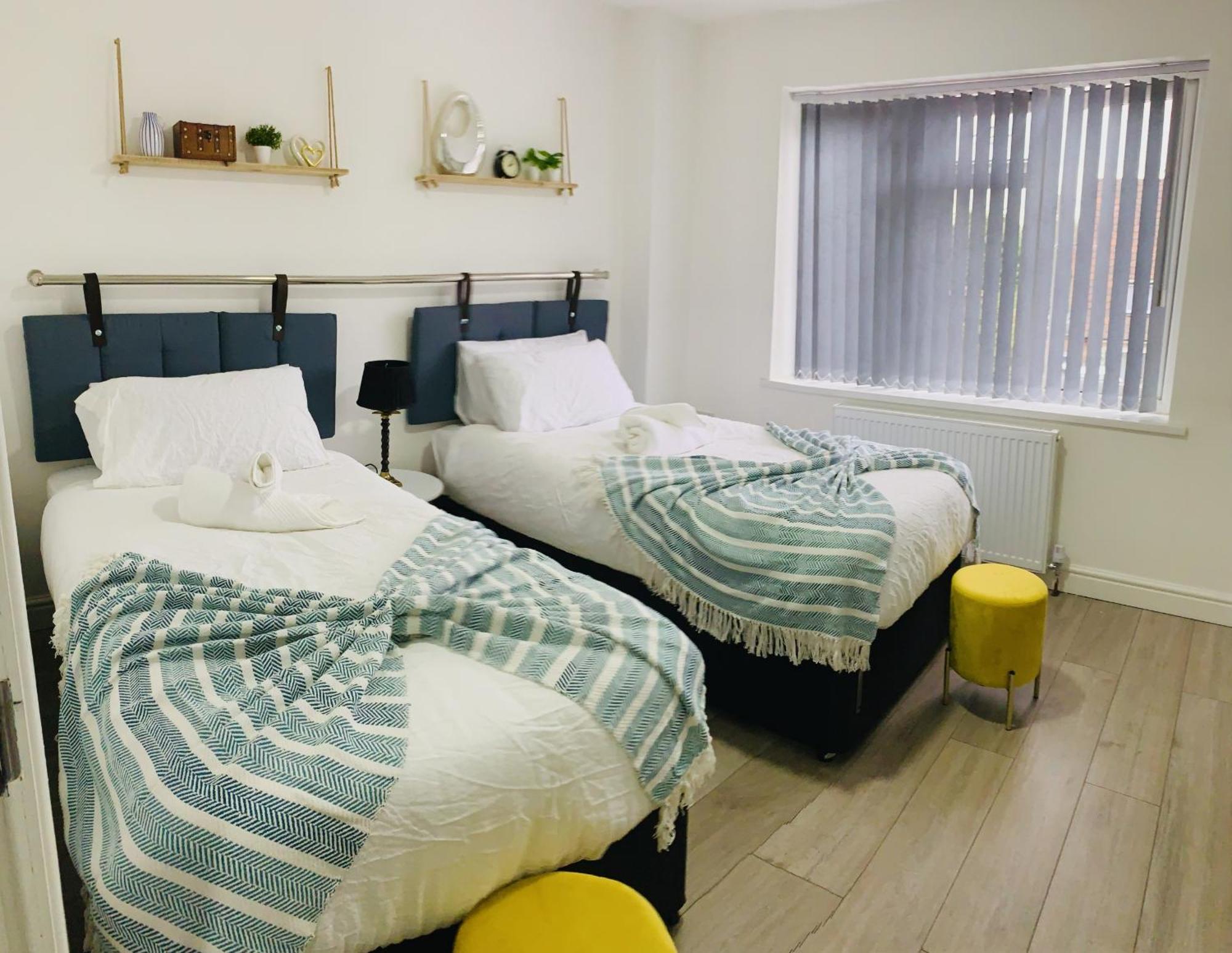 Modern & Cosy 2-Bed Apartment Near Nec, Airport & Jlr! 버밍엄 객실 사진