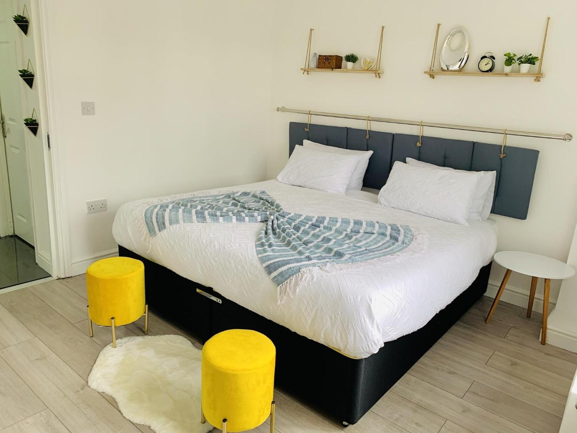 Modern & Cosy 2-Bed Apartment Near Nec, Airport & Jlr! 버밍엄 객실 사진